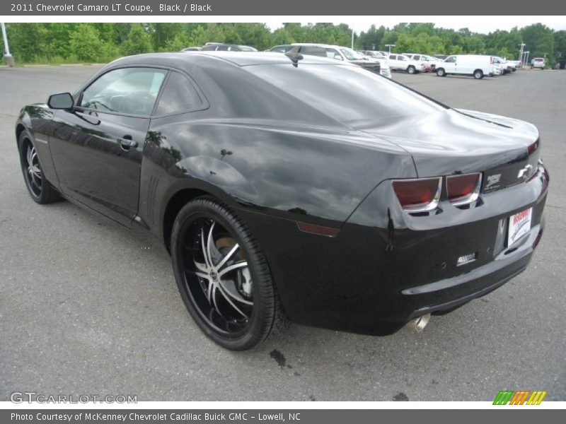 Black / Black 2011 Chevrolet Camaro LT Coupe