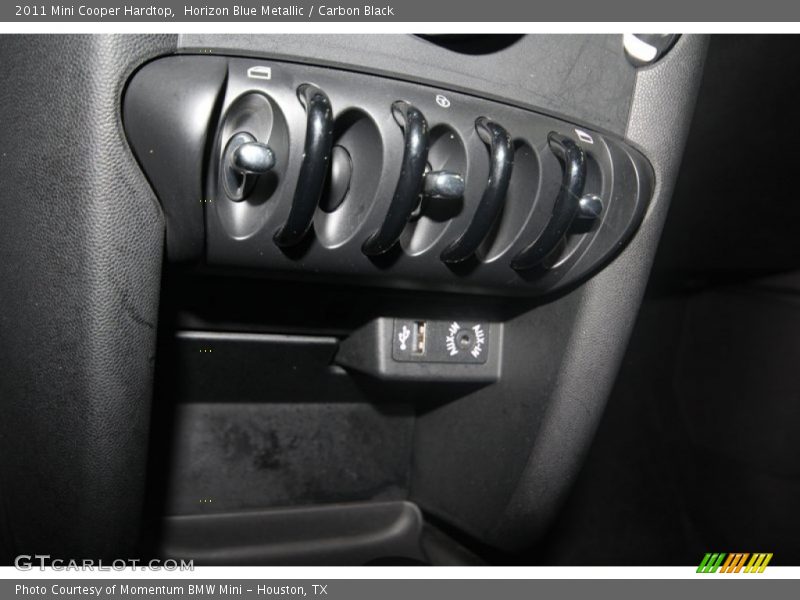 Horizon Blue Metallic / Carbon Black 2011 Mini Cooper Hardtop