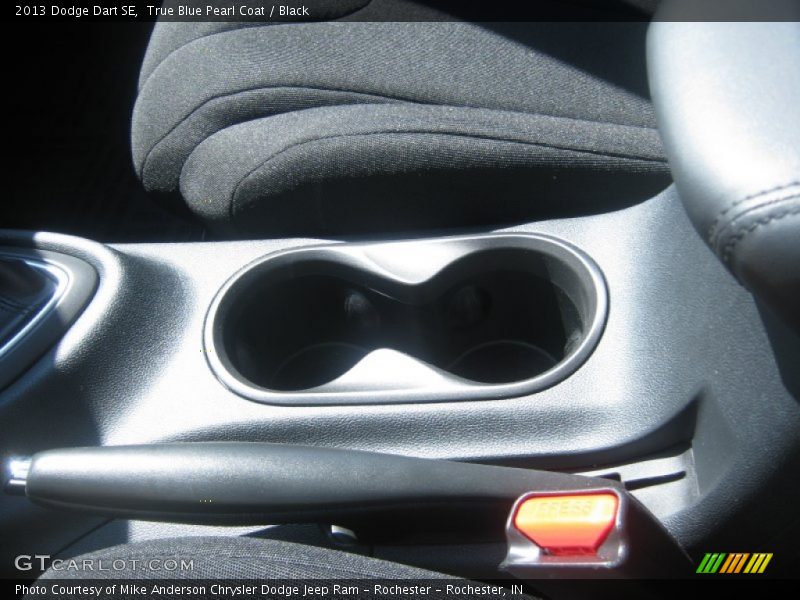 True Blue Pearl Coat / Black 2013 Dodge Dart SE