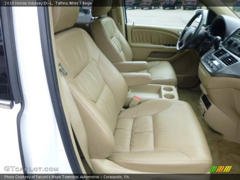 Taffeta White / Beige 2010 Honda Odyssey EX-L