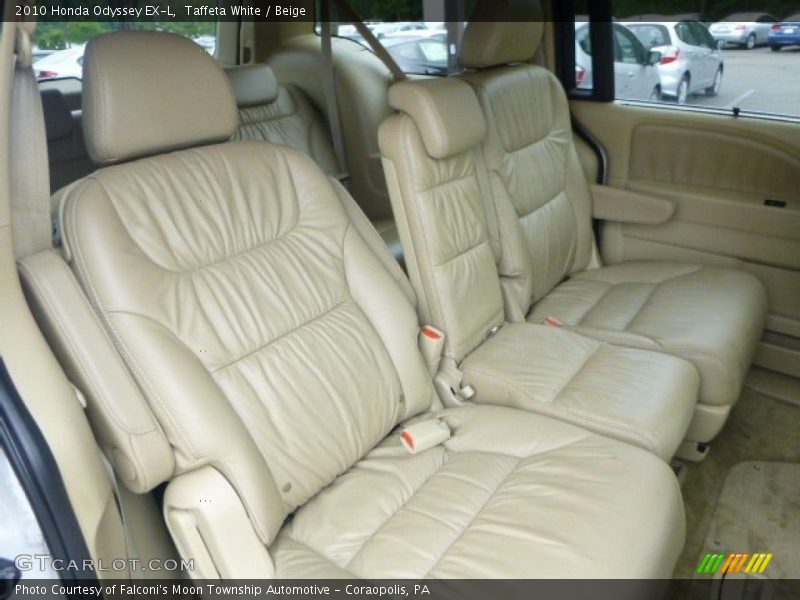 Taffeta White / Beige 2010 Honda Odyssey EX-L