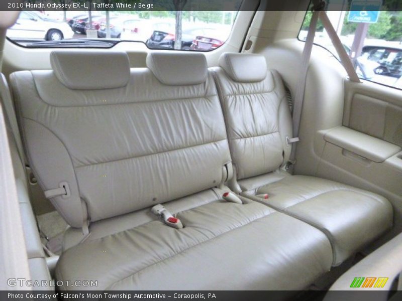 Taffeta White / Beige 2010 Honda Odyssey EX-L