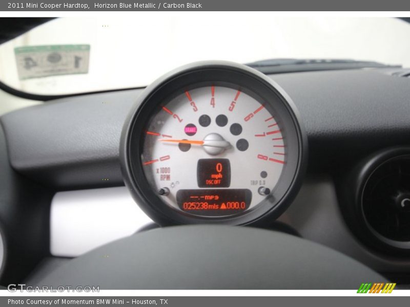 Horizon Blue Metallic / Carbon Black 2011 Mini Cooper Hardtop