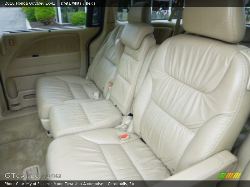 Taffeta White / Beige 2010 Honda Odyssey EX-L
