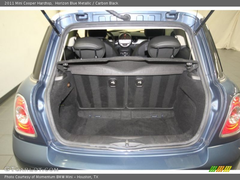 Horizon Blue Metallic / Carbon Black 2011 Mini Cooper Hardtop