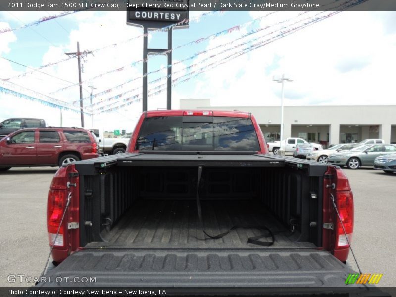 Deep Cherry Red Crystal Pearl / Dark Slate Gray/Medium Graystone 2011 Dodge Ram 1500 SLT Crew Cab