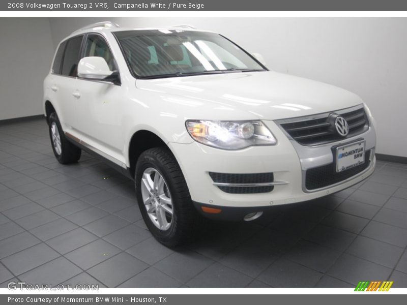 Campanella White / Pure Beige 2008 Volkswagen Touareg 2 VR6