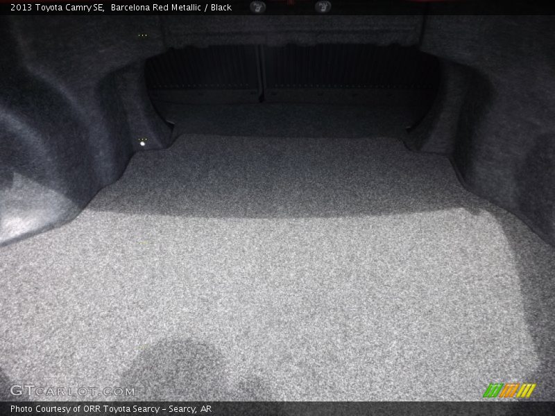 Barcelona Red Metallic / Black 2013 Toyota Camry SE