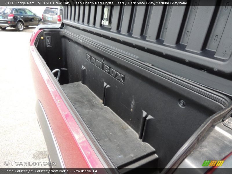 Deep Cherry Red Crystal Pearl / Dark Slate Gray/Medium Graystone 2011 Dodge Ram 1500 SLT Crew Cab