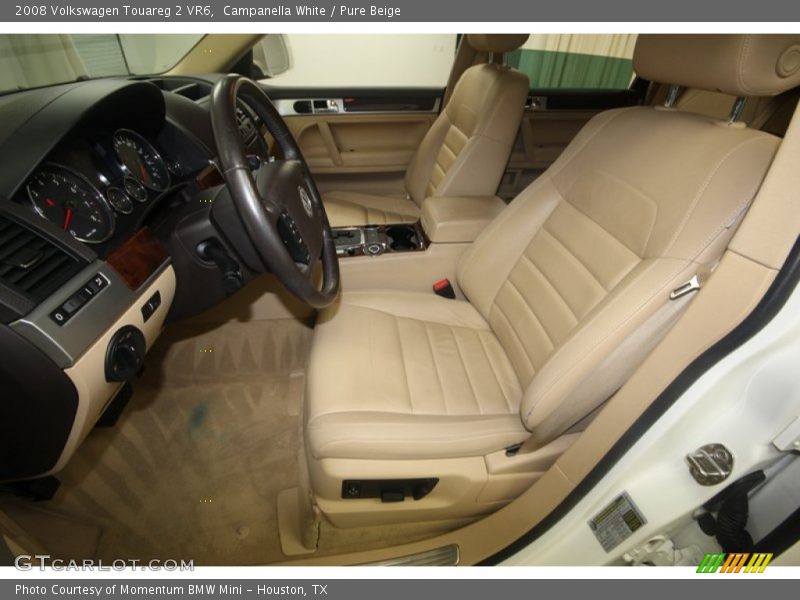 Campanella White / Pure Beige 2008 Volkswagen Touareg 2 VR6