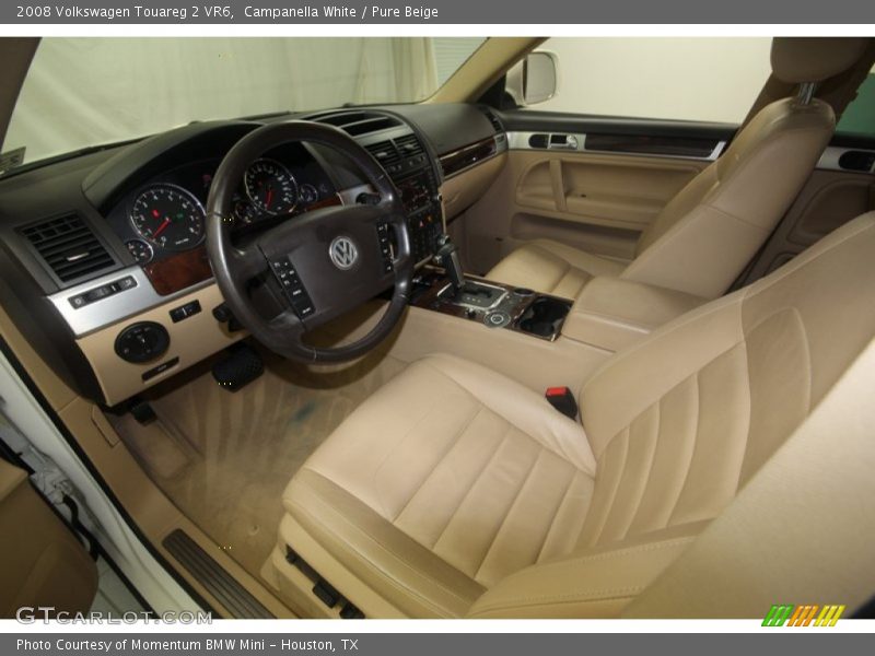 Campanella White / Pure Beige 2008 Volkswagen Touareg 2 VR6