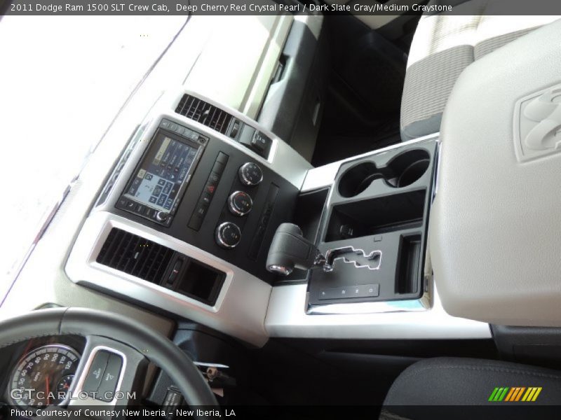 Deep Cherry Red Crystal Pearl / Dark Slate Gray/Medium Graystone 2011 Dodge Ram 1500 SLT Crew Cab