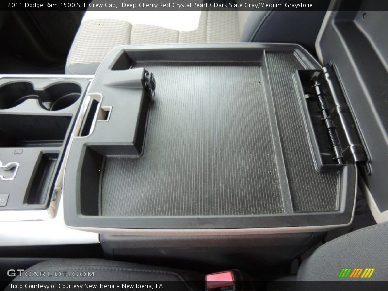 Deep Cherry Red Crystal Pearl / Dark Slate Gray/Medium Graystone 2011 Dodge Ram 1500 SLT Crew Cab