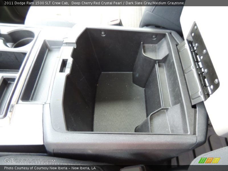 Deep Cherry Red Crystal Pearl / Dark Slate Gray/Medium Graystone 2011 Dodge Ram 1500 SLT Crew Cab