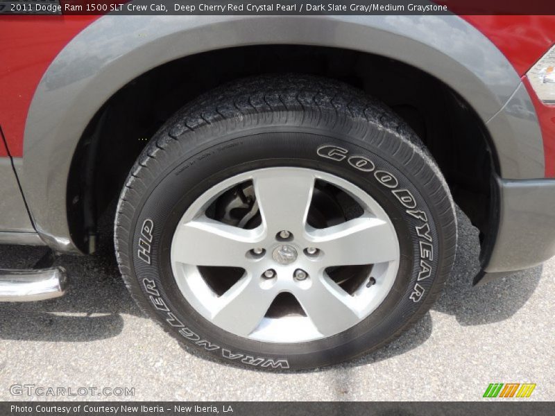 Deep Cherry Red Crystal Pearl / Dark Slate Gray/Medium Graystone 2011 Dodge Ram 1500 SLT Crew Cab