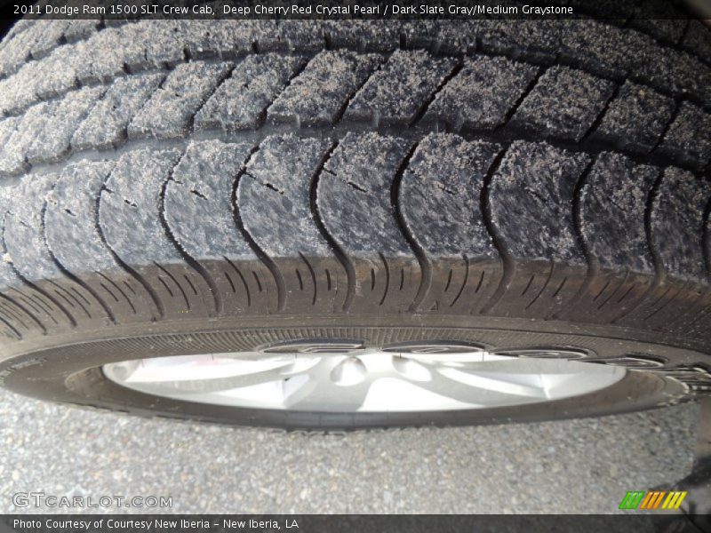 Deep Cherry Red Crystal Pearl / Dark Slate Gray/Medium Graystone 2011 Dodge Ram 1500 SLT Crew Cab