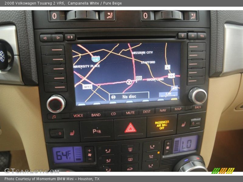 Campanella White / Pure Beige 2008 Volkswagen Touareg 2 VR6