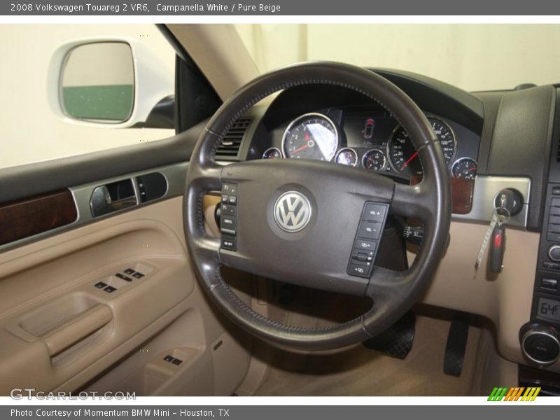 Campanella White / Pure Beige 2008 Volkswagen Touareg 2 VR6