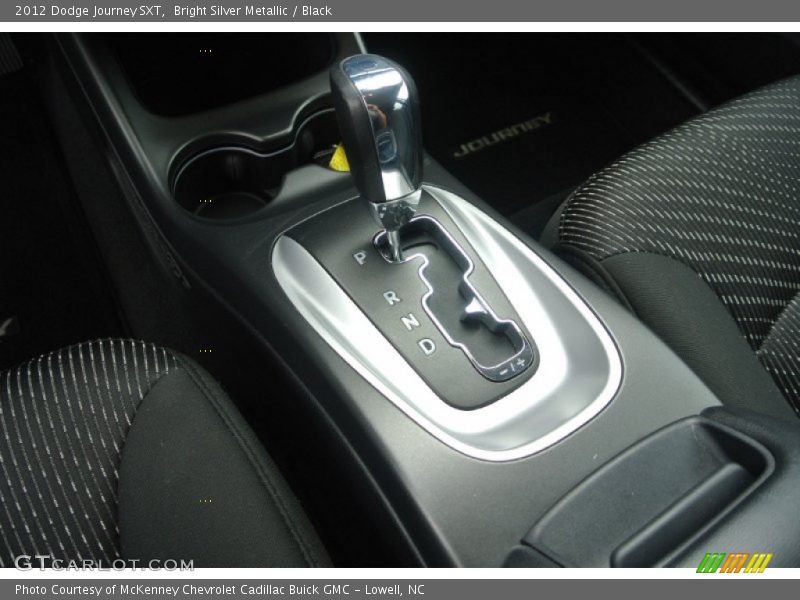 Bright Silver Metallic / Black 2012 Dodge Journey SXT