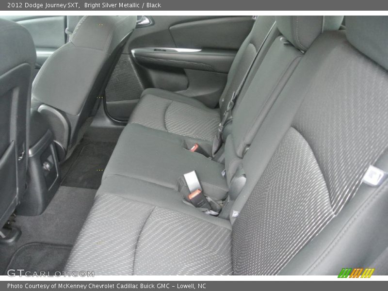 Bright Silver Metallic / Black 2012 Dodge Journey SXT