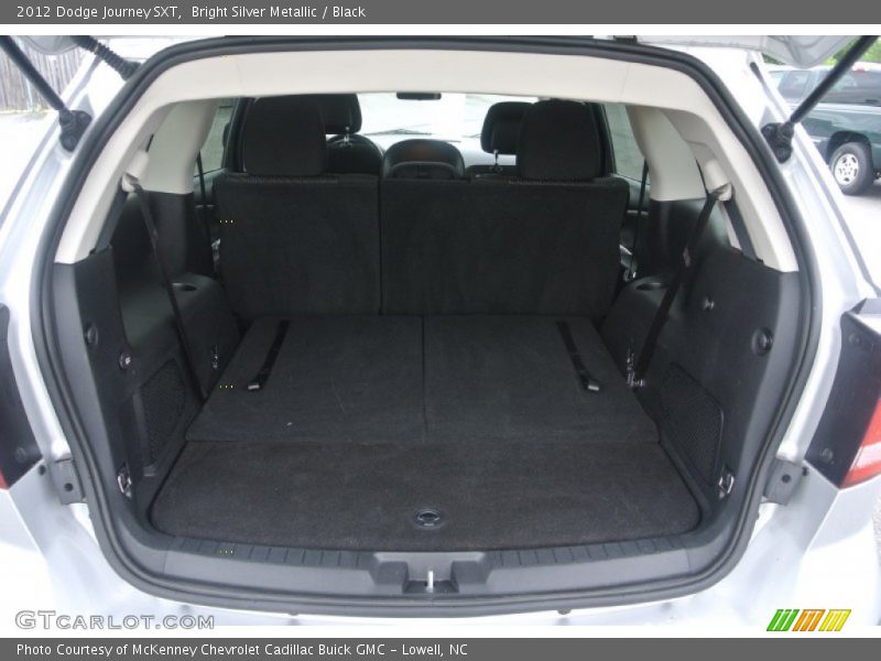 Bright Silver Metallic / Black 2012 Dodge Journey SXT