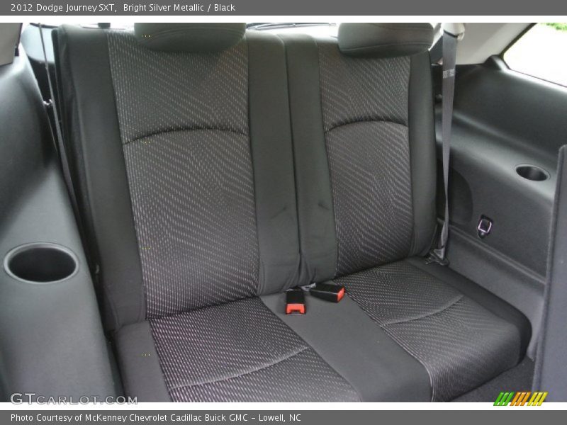 Bright Silver Metallic / Black 2012 Dodge Journey SXT