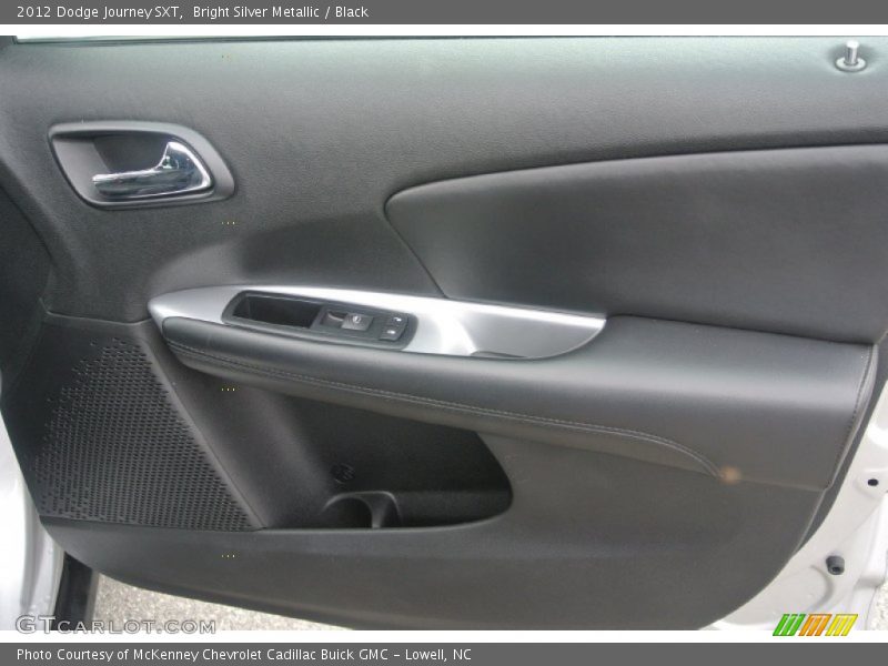 Bright Silver Metallic / Black 2012 Dodge Journey SXT