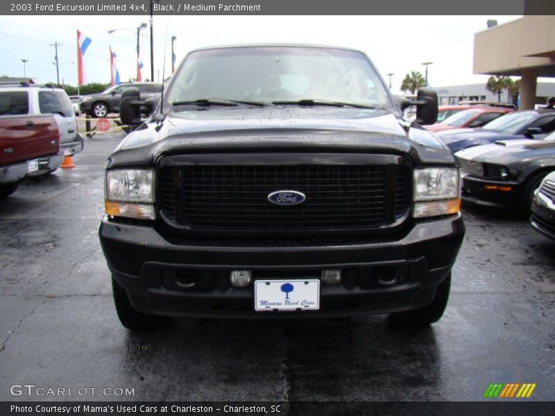 Black / Medium Parchment 2003 Ford Excursion Limited 4x4