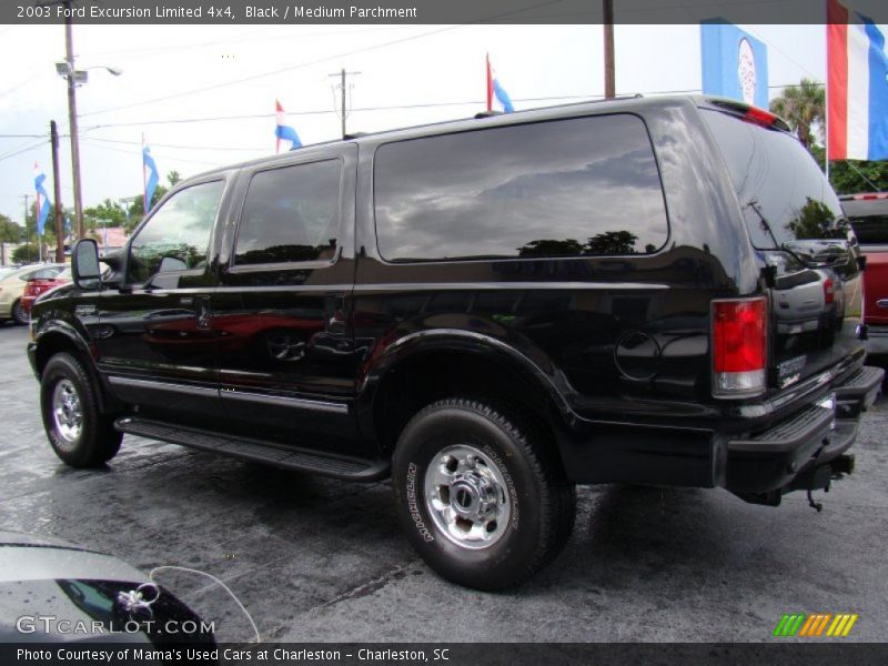 Black / Medium Parchment 2003 Ford Excursion Limited 4x4