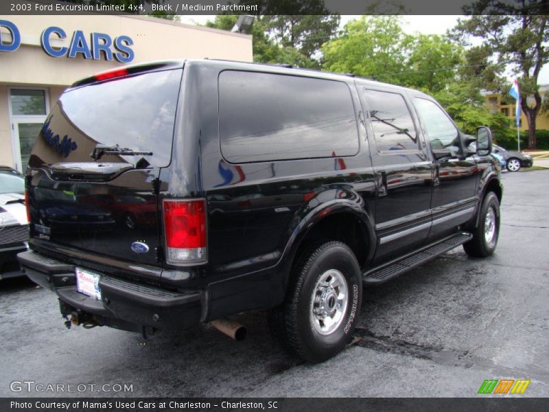 Black / Medium Parchment 2003 Ford Excursion Limited 4x4
