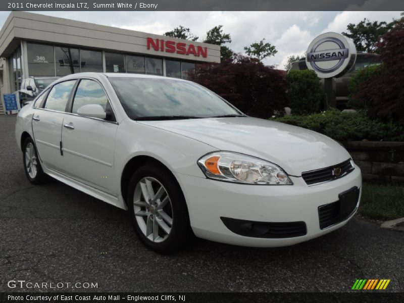 Summit White / Ebony 2011 Chevrolet Impala LTZ