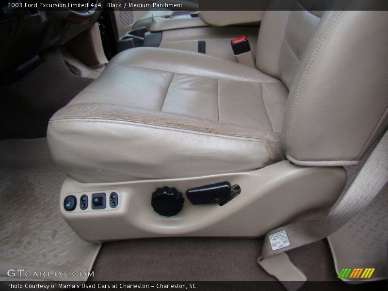 Black / Medium Parchment 2003 Ford Excursion Limited 4x4
