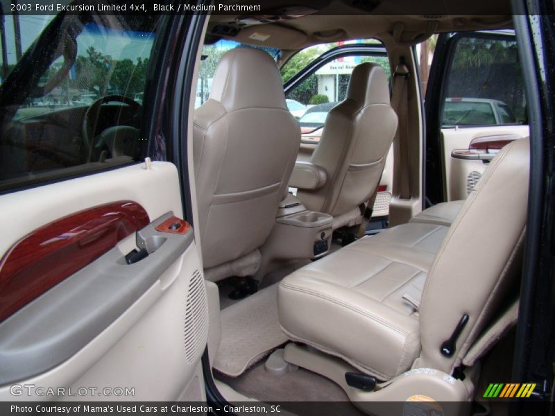 Black / Medium Parchment 2003 Ford Excursion Limited 4x4