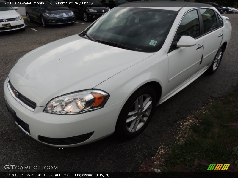 Summit White / Ebony 2011 Chevrolet Impala LTZ
