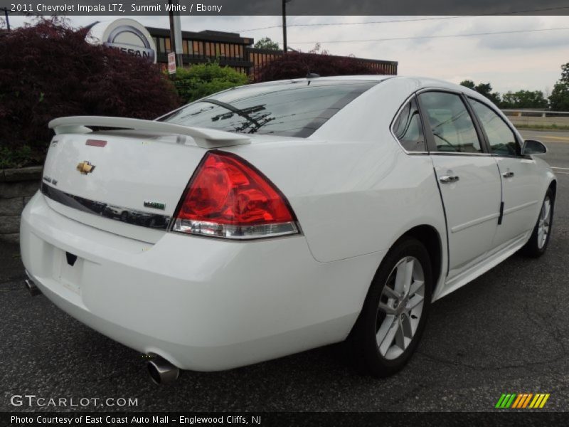 Summit White / Ebony 2011 Chevrolet Impala LTZ