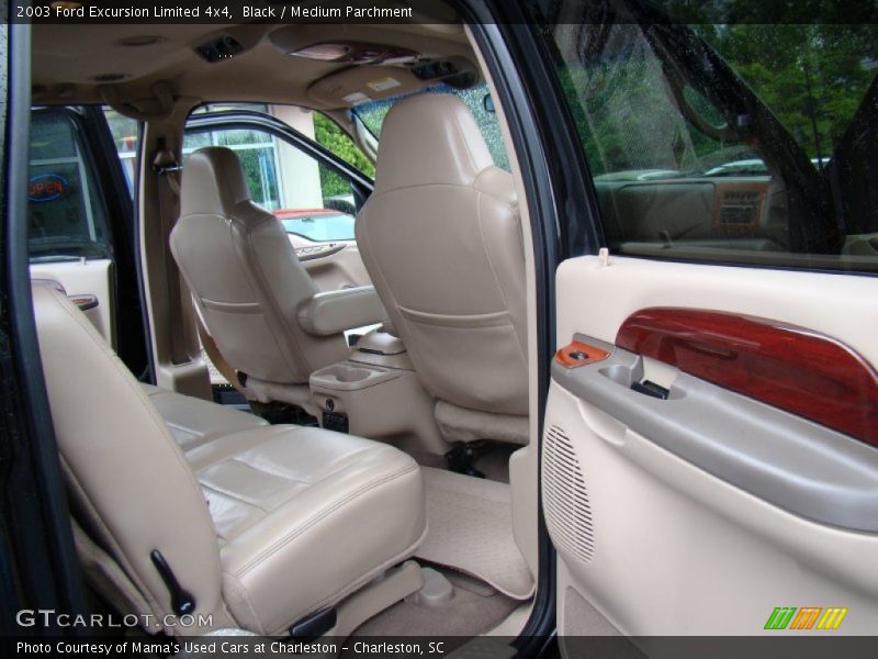 Black / Medium Parchment 2003 Ford Excursion Limited 4x4