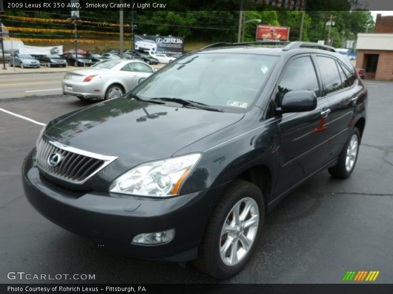 Smokey Granite / Light Gray 2009 Lexus RX 350 AWD