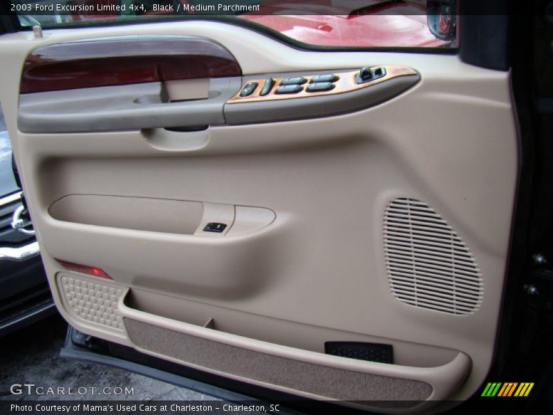 Black / Medium Parchment 2003 Ford Excursion Limited 4x4