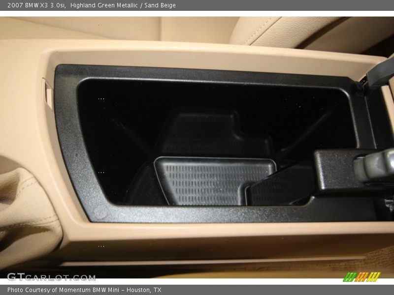 Highland Green Metallic / Sand Beige 2007 BMW X3 3.0si