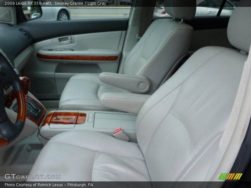 Smokey Granite / Light Gray 2009 Lexus RX 350 AWD