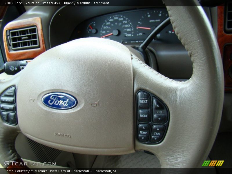 Black / Medium Parchment 2003 Ford Excursion Limited 4x4