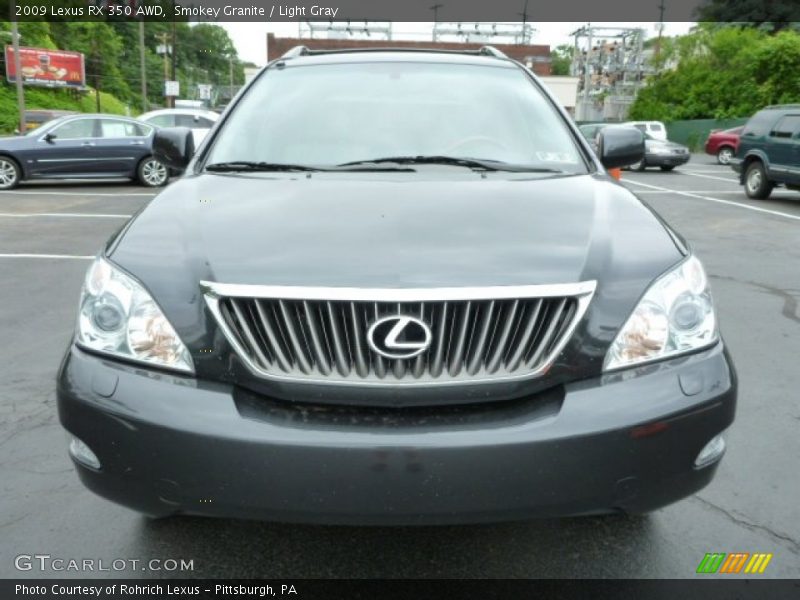 Smokey Granite / Light Gray 2009 Lexus RX 350 AWD