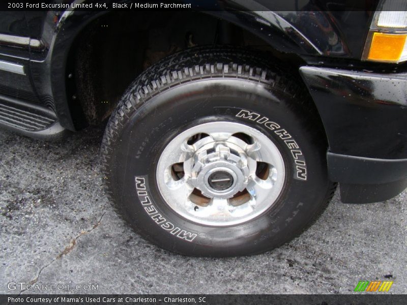 Black / Medium Parchment 2003 Ford Excursion Limited 4x4