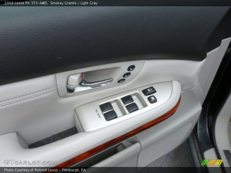 Smokey Granite / Light Gray 2009 Lexus RX 350 AWD
