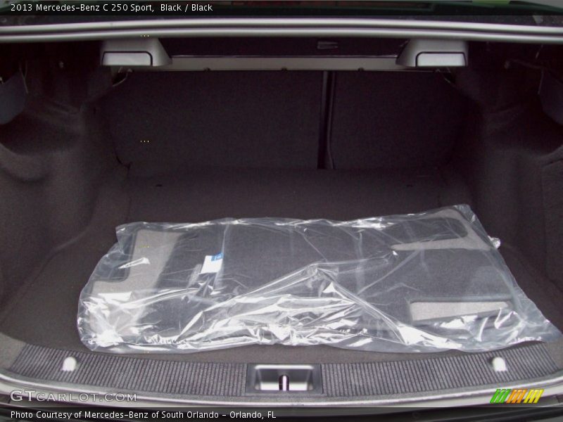 Black / Black 2013 Mercedes-Benz C 250 Sport