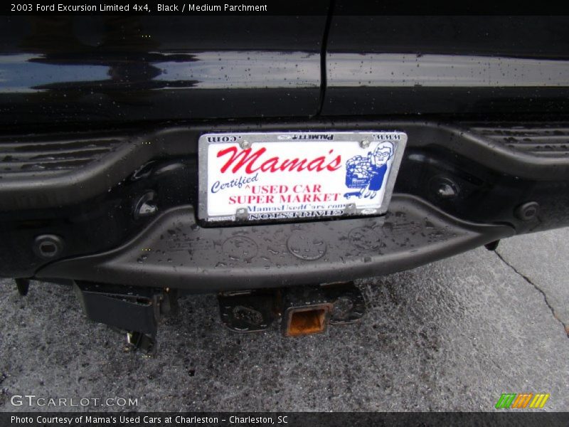 Black / Medium Parchment 2003 Ford Excursion Limited 4x4