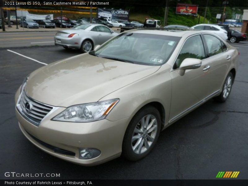 Satin Cashmere Metallic / Parchment 2011 Lexus ES 350