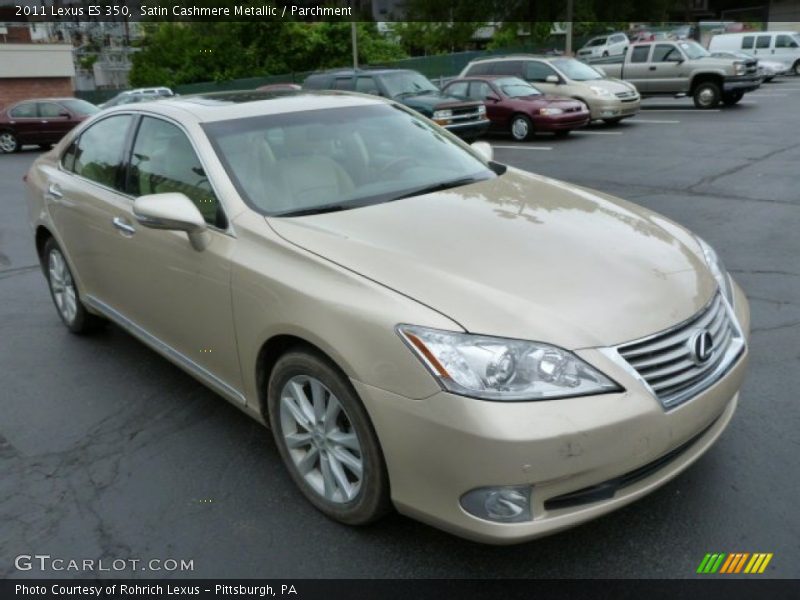 Satin Cashmere Metallic / Parchment 2011 Lexus ES 350