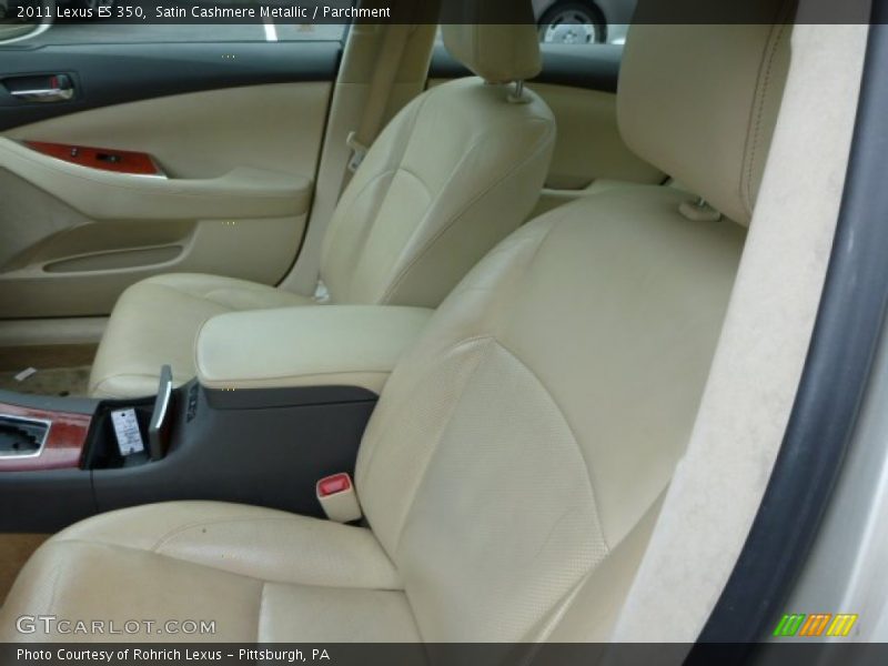 Satin Cashmere Metallic / Parchment 2011 Lexus ES 350