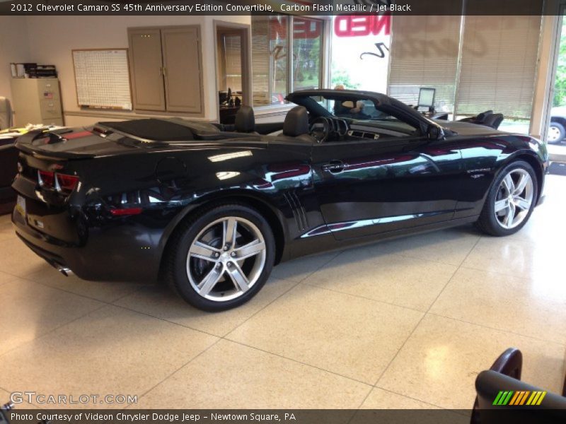 Carbon Flash Metallic / Jet Black 2012 Chevrolet Camaro SS 45th Anniversary Edition Convertible